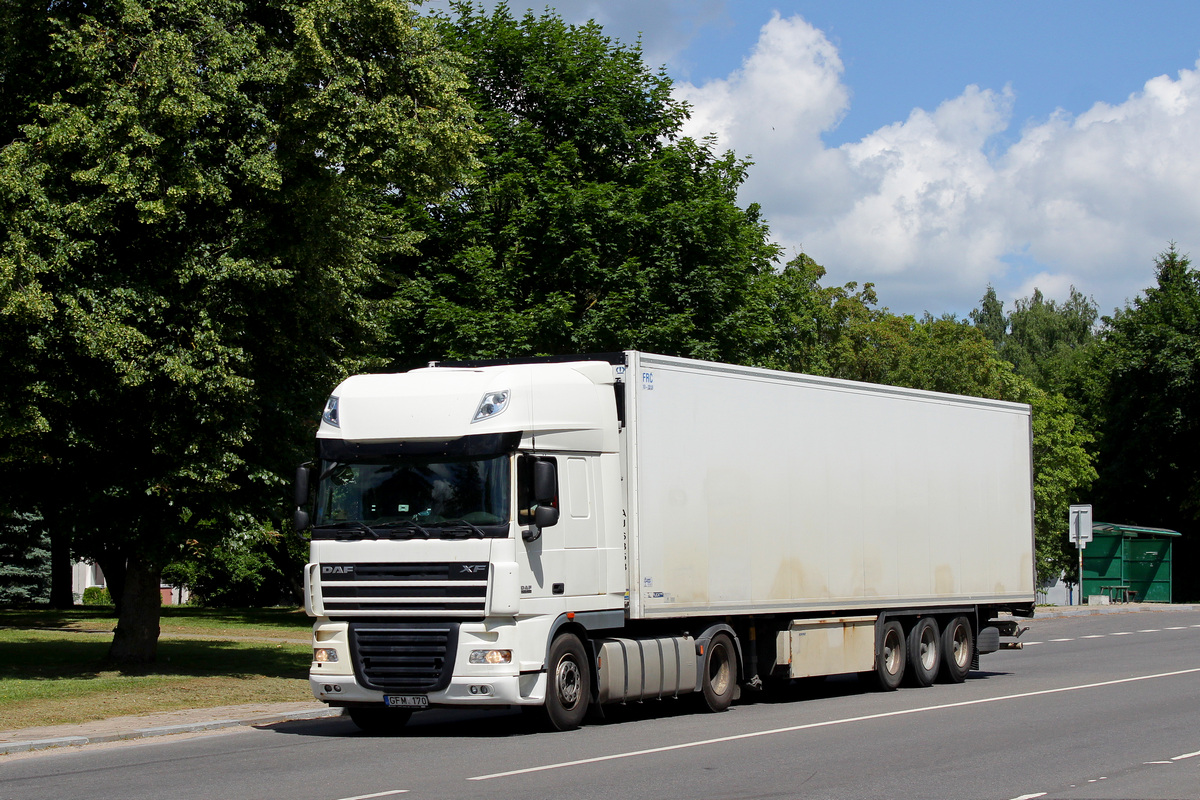 Литва, № GFM 170 — DAF XF105 FT