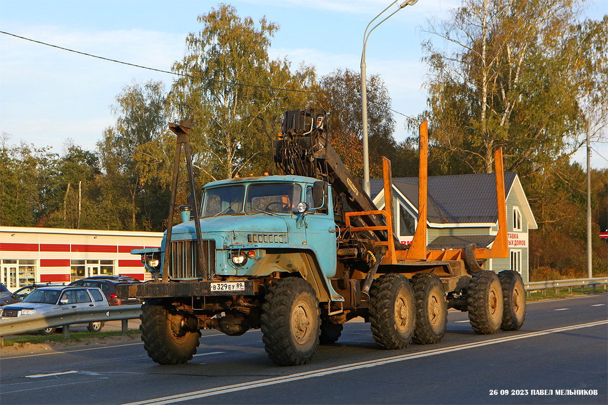 Ямало-Ненецкий автоном.округ, № В 329 ЕУ 89 — Урал-44202