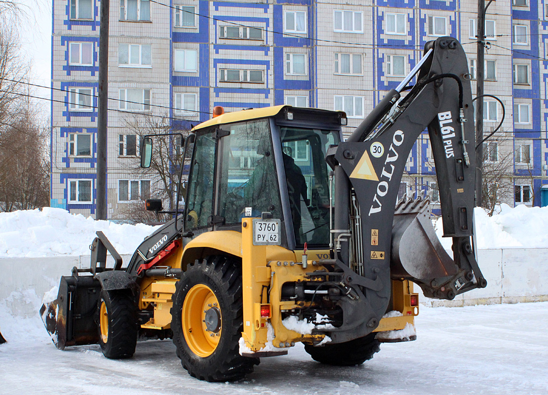 Рязанская область, № 3760 РУ 62 — Volvo BL61B