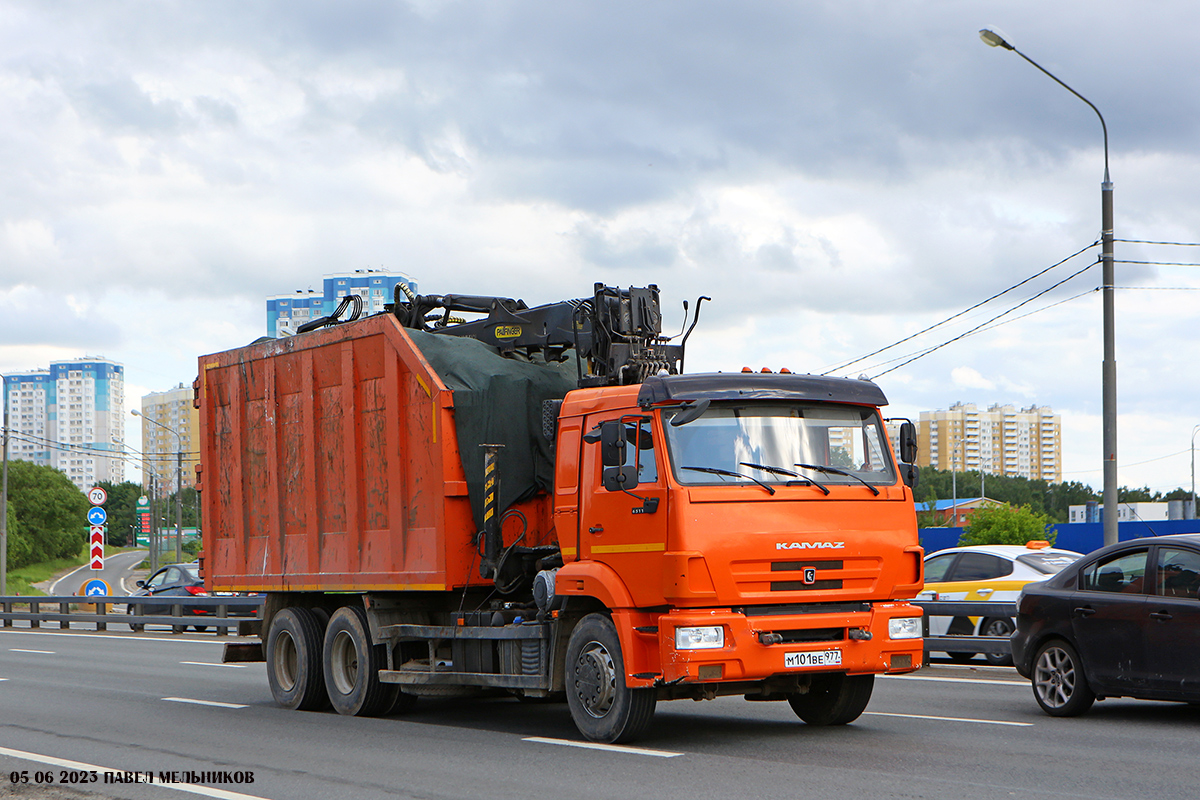 Москва, № М 101 ВЕ 977 — КамАЗ-65115 (общая модель)