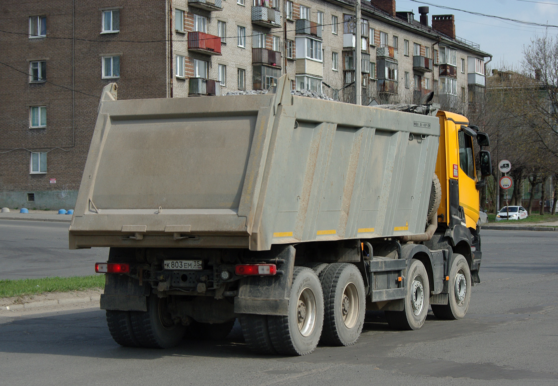 Вологодская область, № К 803 ЕМ 35 — Renault K-Series