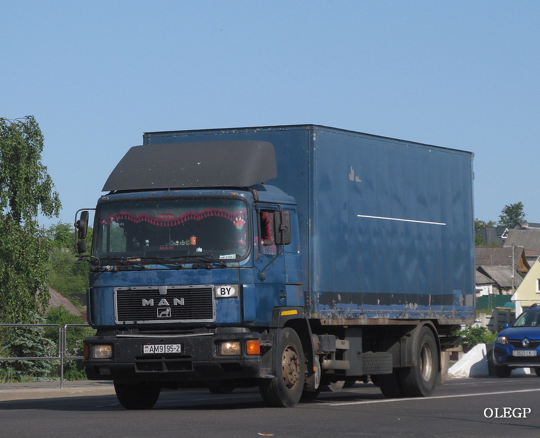 Витебская область, № АМ 9195-2 — MAN F90 (общая модель)