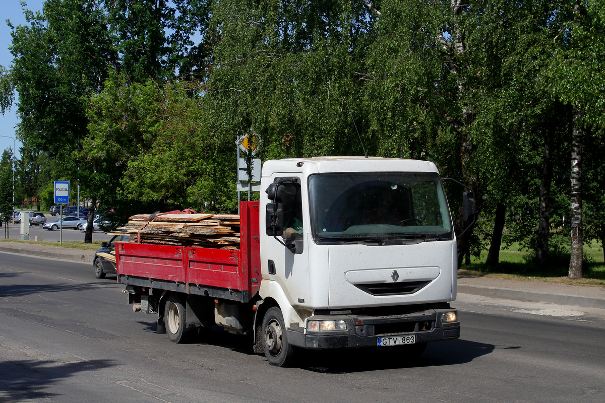 Литва, № GTV 863 — Renault Midlum