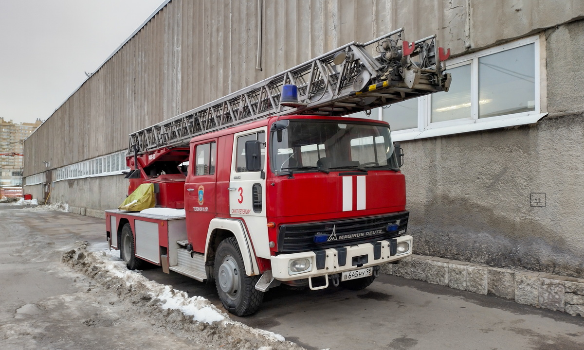 Санкт-Петербург, № В 645 НУ 98 — Magirus-Deutz (общая модель)