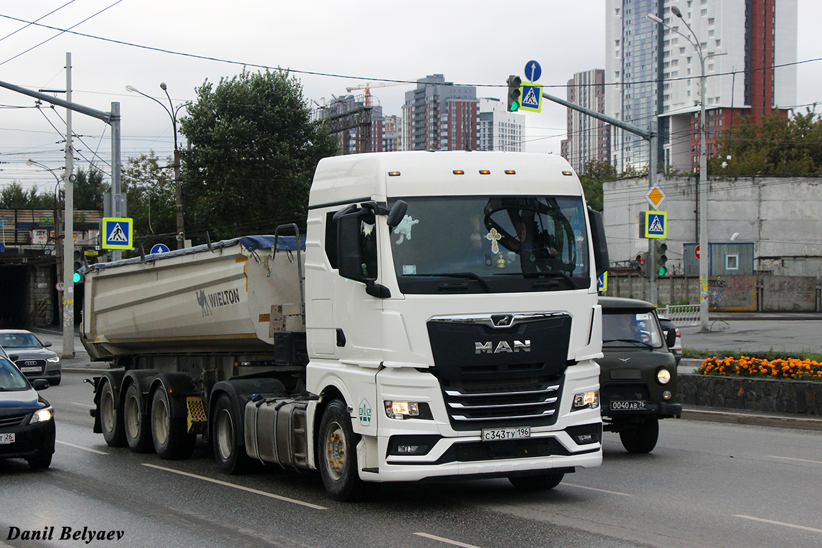 Свердловская область, № С 343 ТУ 196 — MAN TGX ('2020) 18.440