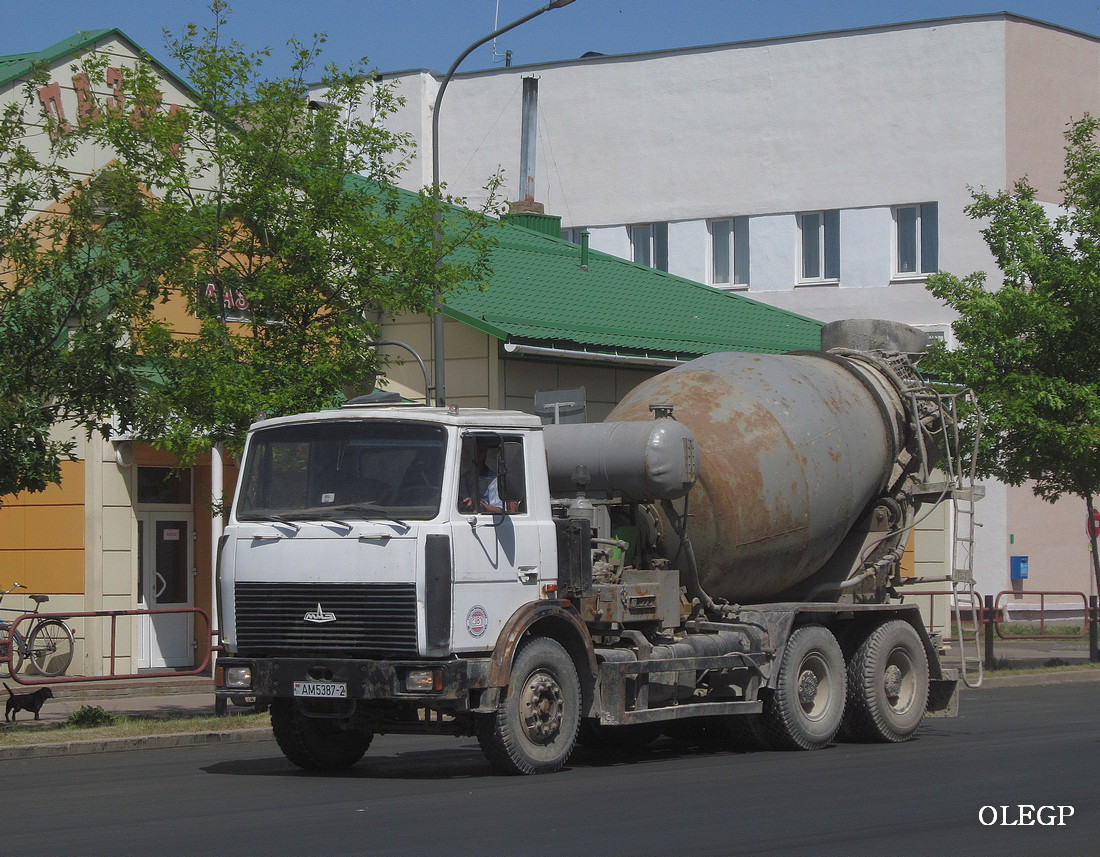 Витебская область, № АМ 5387-2 — МАЗ-6303 (общая модель)