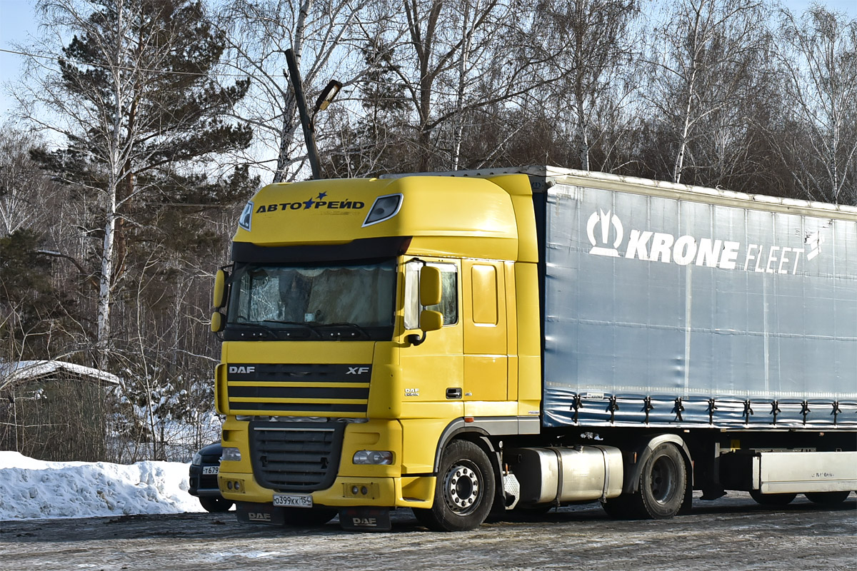 Новосибирская область, № О 399 КК 154 — DAF XF105 FT