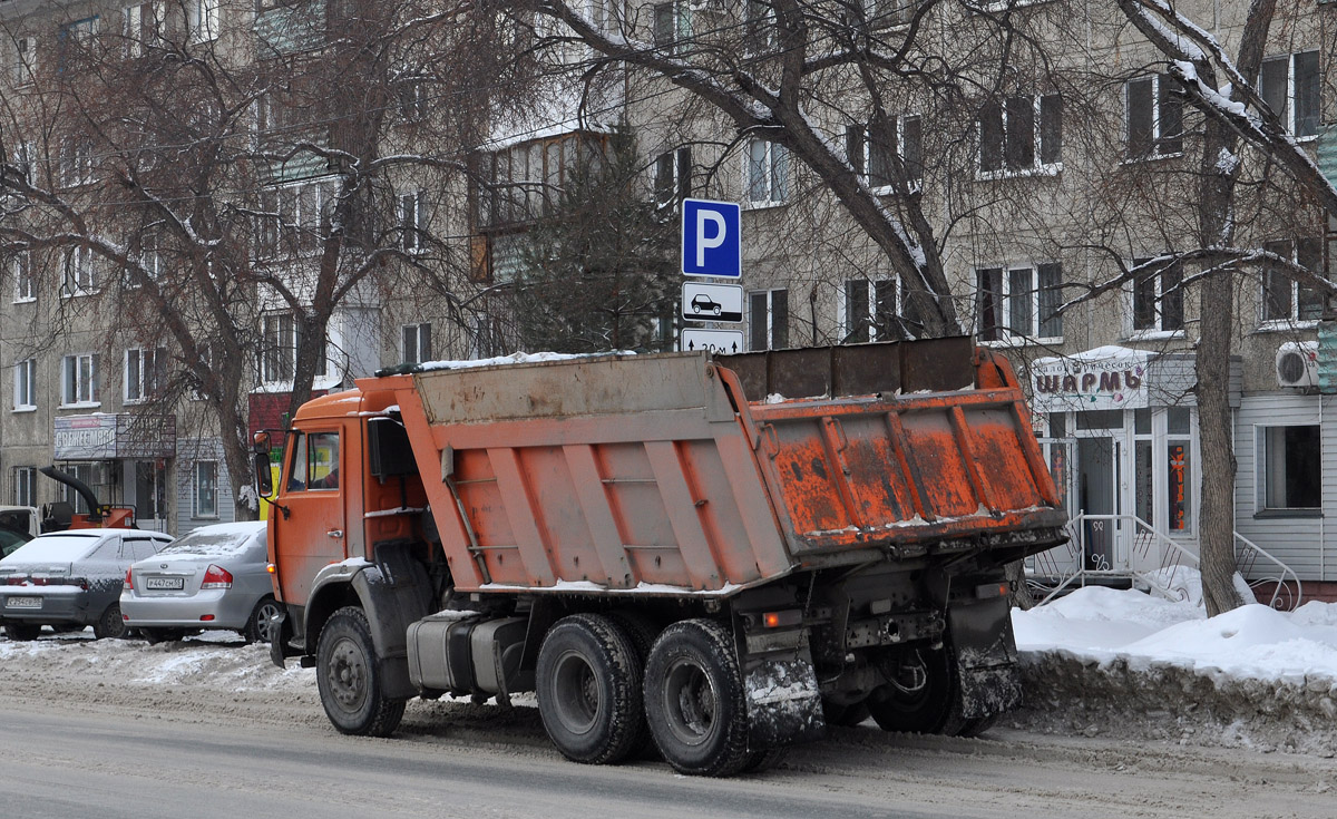 Омская область, № Н 007 ЕН 55 — КамАЗ-65115-62