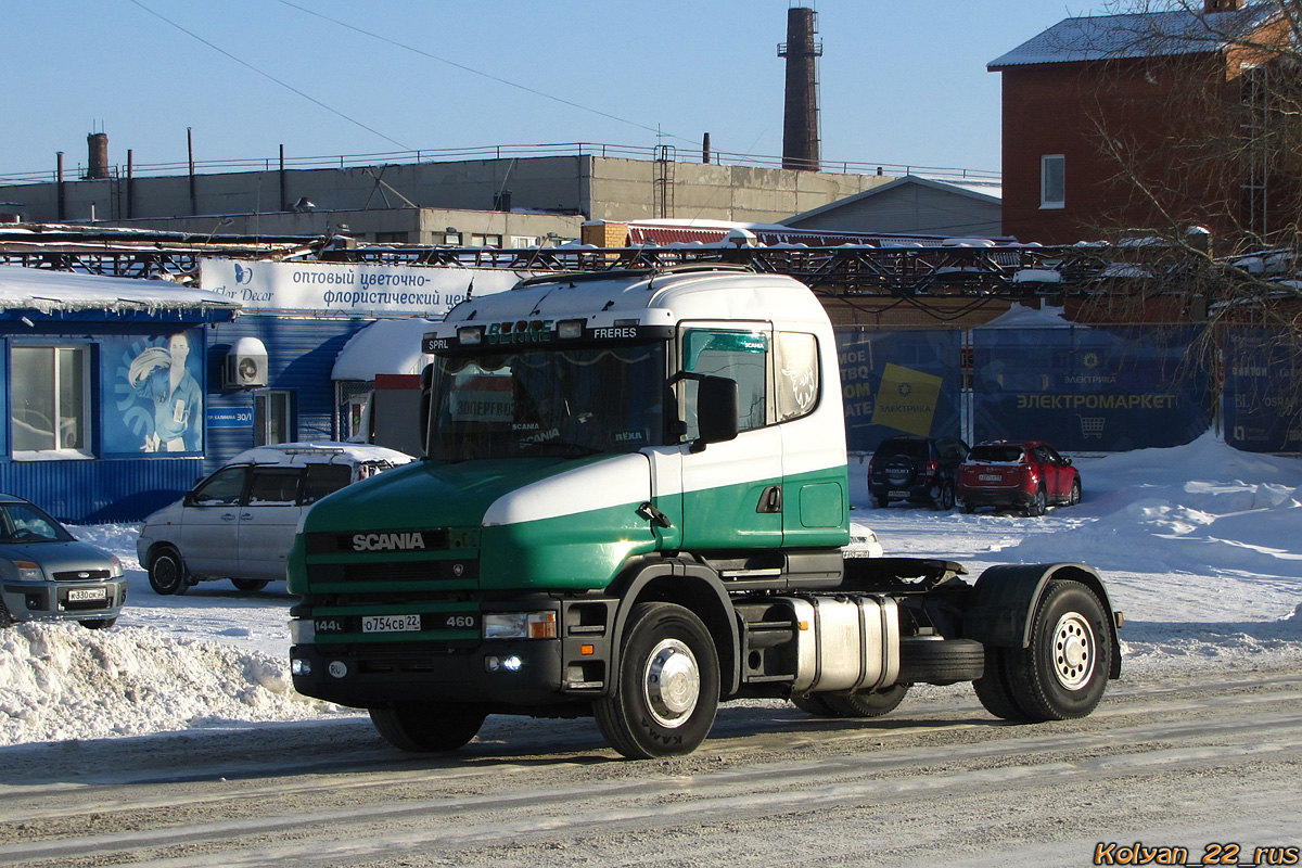 Алтайский край, № О 754 СВ 22 — Scania ('1996) T-Series 144L