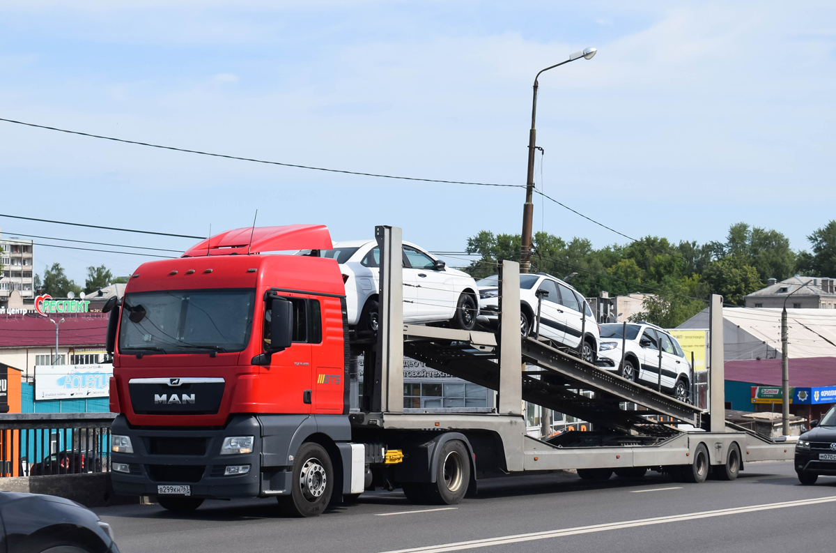 Чечня, № В 299 КН 763 — MAN TGX ('2007) 18.400