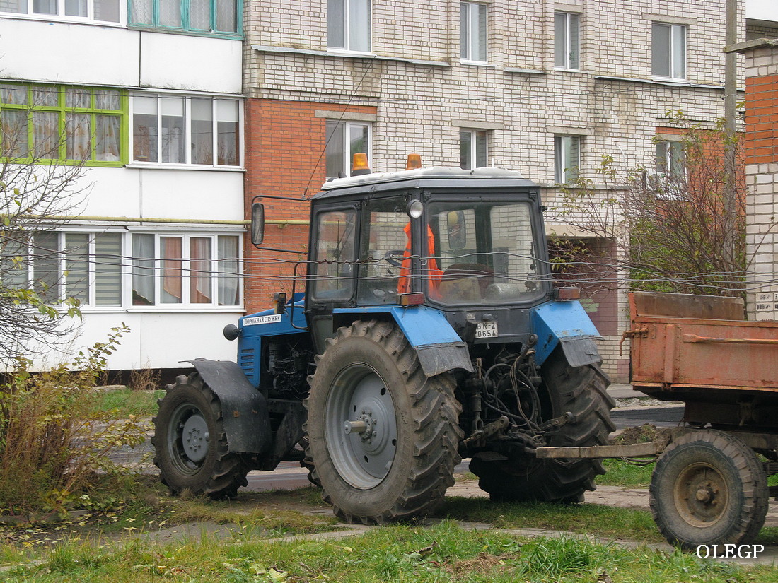 Витебская область, № ВК-2 0654 — Беларус-1221 (общая модель)