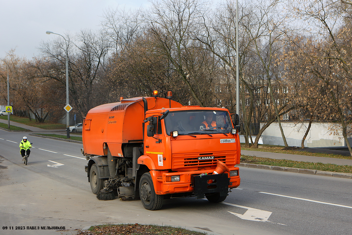 Москва, № С 688 ВВ 777 — КамАЗ-53605-D3