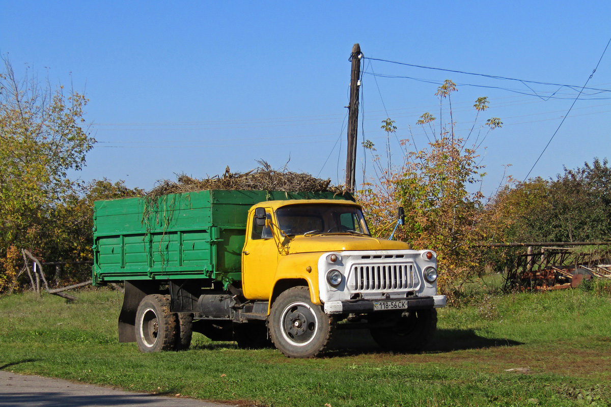 Полтавская область, № 118-56 CK — ГАЗ-53-02