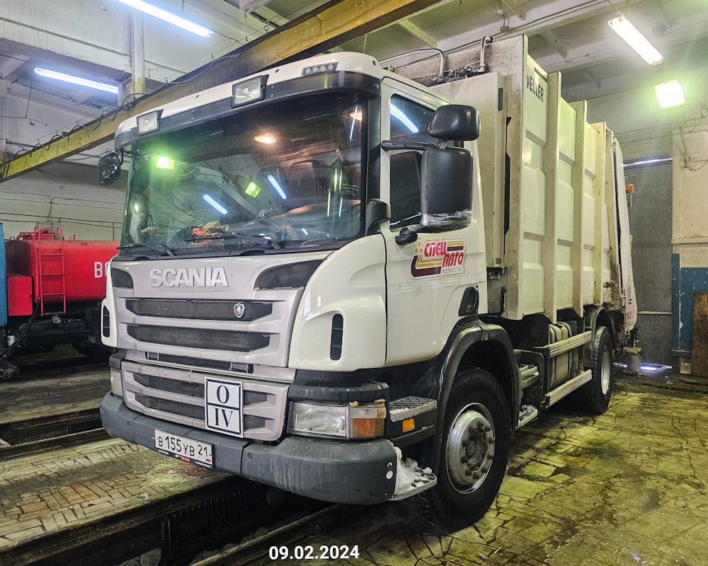 Чувашия, № В 155 УВ 21 — Scania ('2011) P250