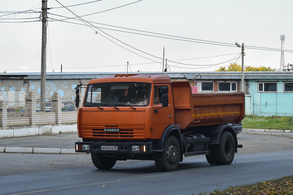 Алтайский край, № М 492 ХВ 38 — КамАЗ-43255-A3