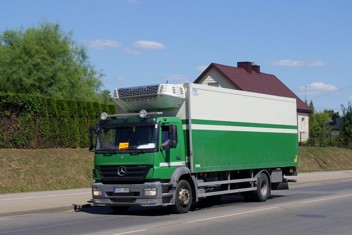 Литва, № LVI 659 — Mercedes-Benz Axor (общ.м)