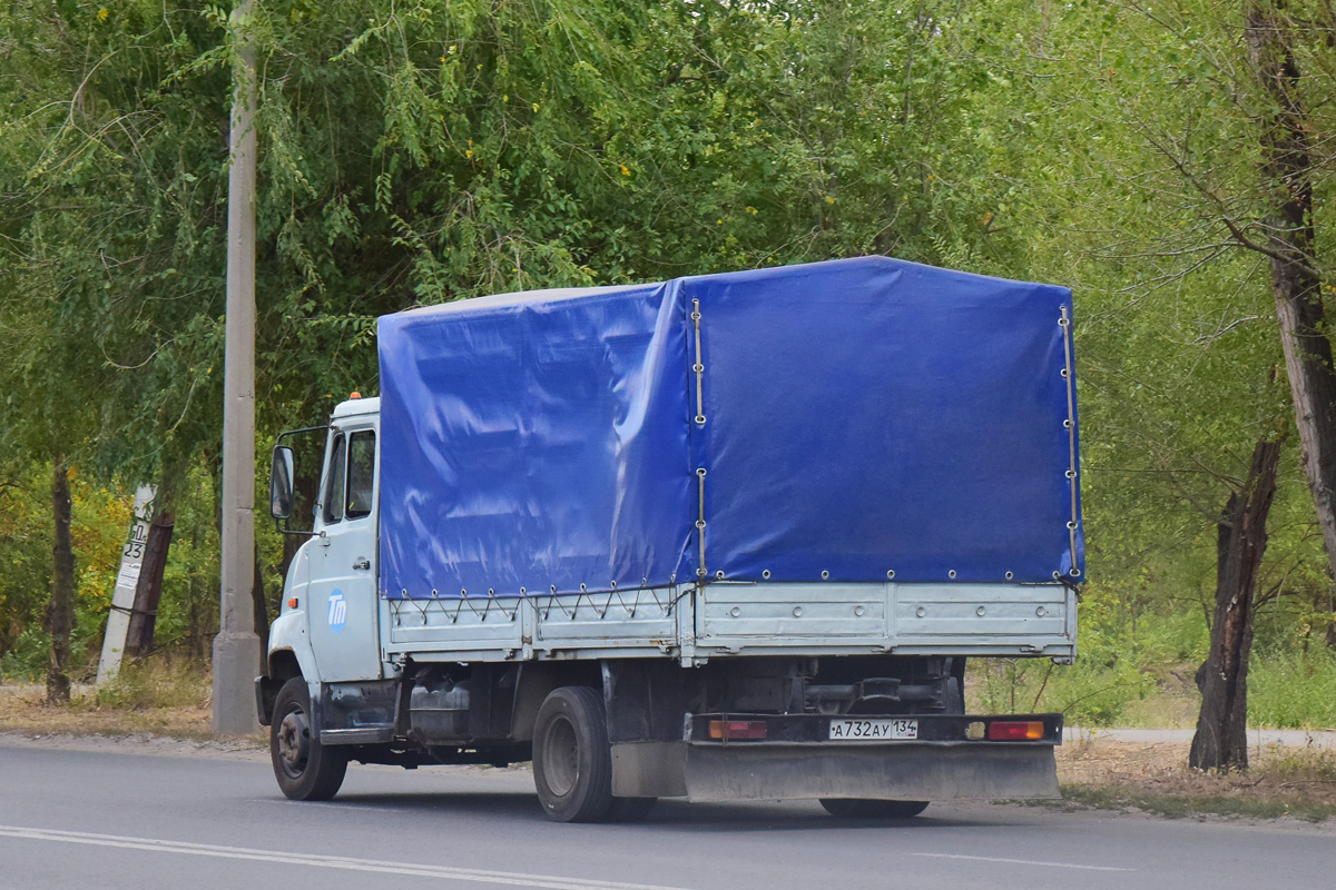 Волгоградская область, № А 732 АУ 134 — ЗИЛ-5301АО "Бычок"