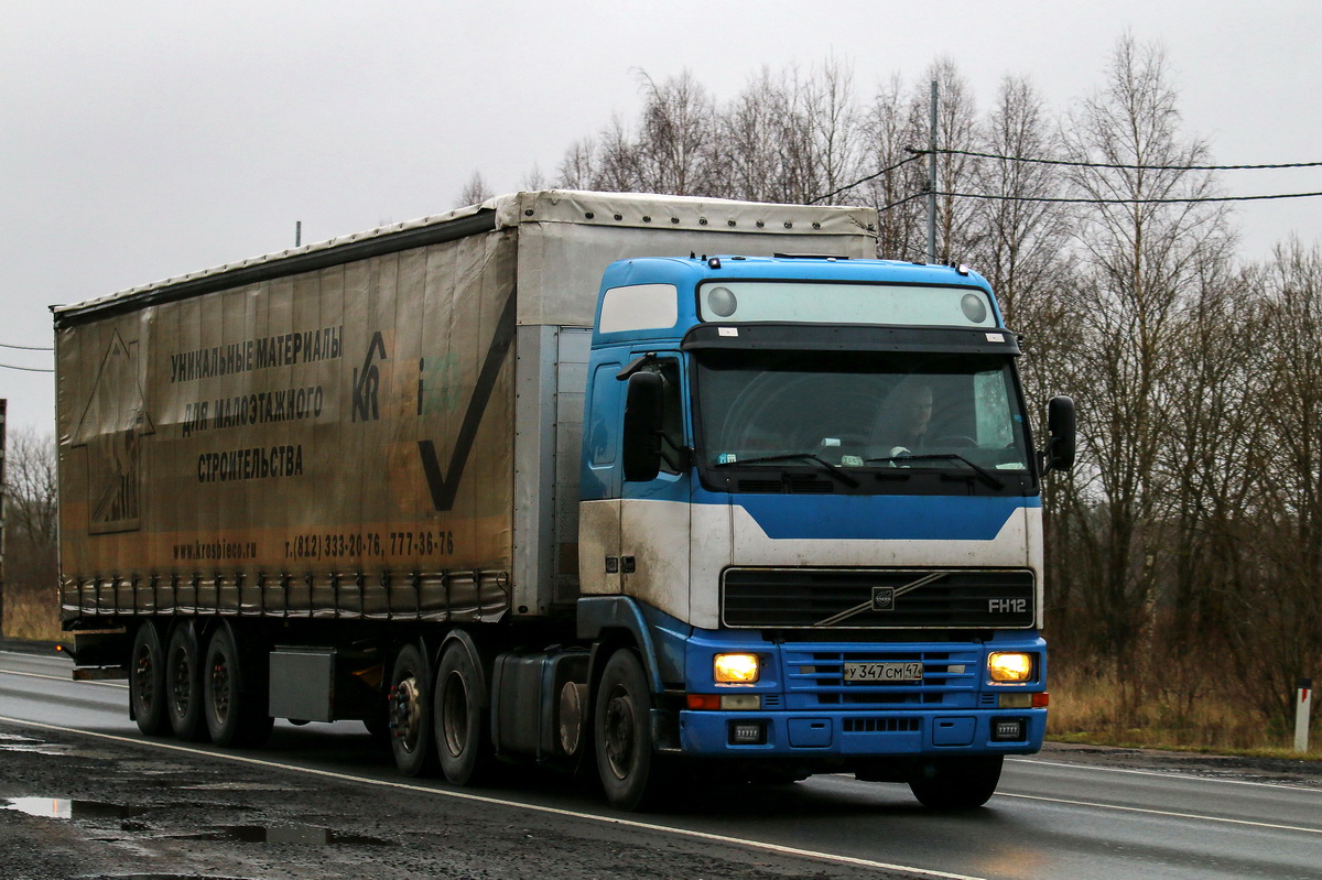 Ленинградская область, № У 347 СМ 47 — Volvo ('1993) FH12.420