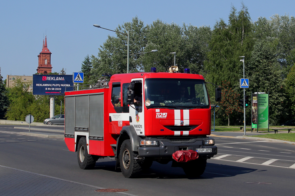 Литва, № UVP 875 — Renault Midlum