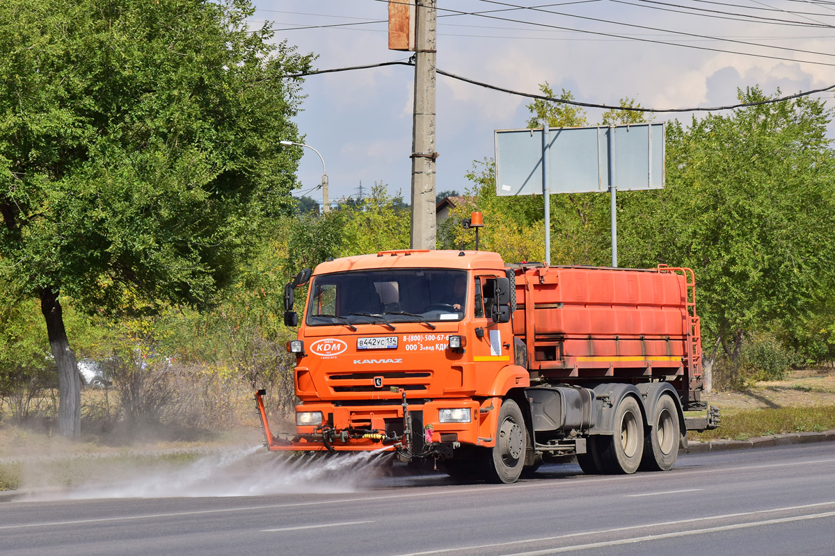 Волгоградская область, № В 442 УС 134 — КамАЗ-65115-42