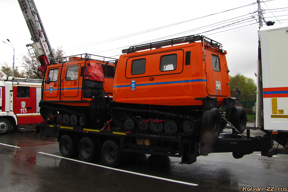 Алтайский край, № АН 3260 22 — МЗСА-Москва (общая модель); Алтайский край, № 0191 МВ 24 — BV-206 Лось; Алтайский край — День пожарной охраны 2017