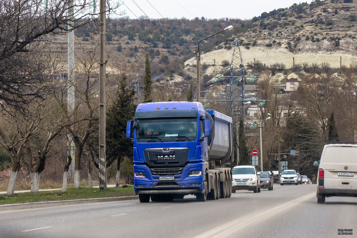 Ставропольский край, № Н 959 МУ 126 — MAN TGX ('2020) 33.440