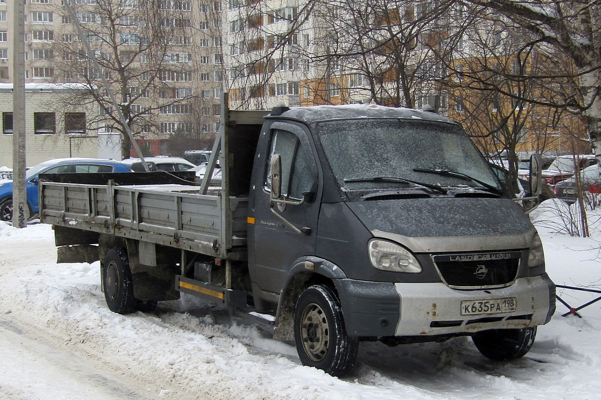 Санкт-Петербург, № К 635 РА 198 — ГАЗ-33106 "Валдай"