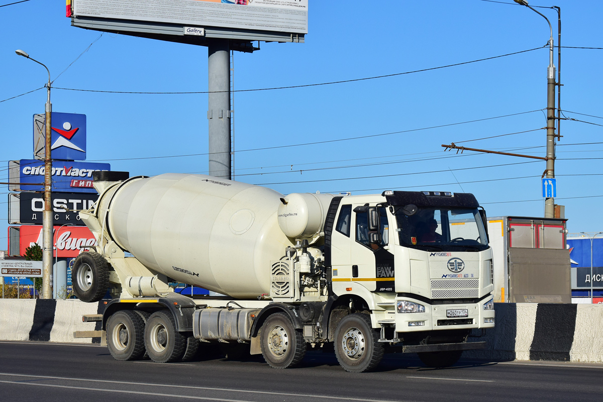 Волгоградская область, № М 260 ТР 134 — FAW J6 (общая модель)