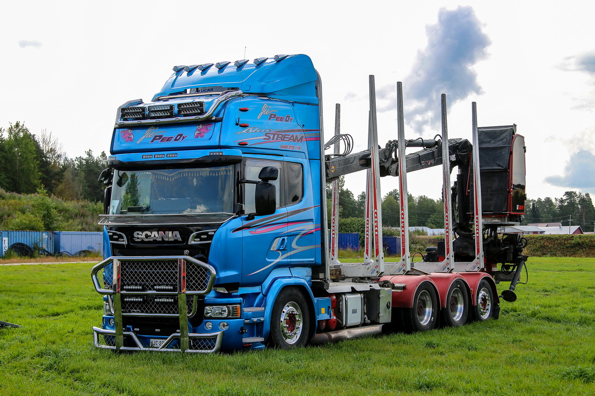 Финляндия, № NJC-201 — Scania ('2013) R730; Scania ('2013) R-Series "Blue Stream" (Финляндия); Финляндия — Power Truck Show 2019