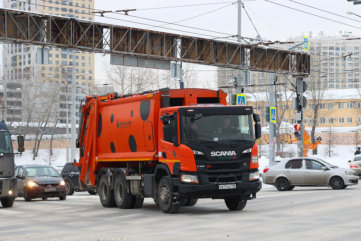 Свердловская область, № М 677 АК 196 — Scania ('2016) P360