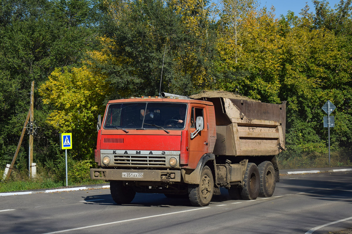 Алтайский край, № К 351 АХ 22 — КамАЗ-5410