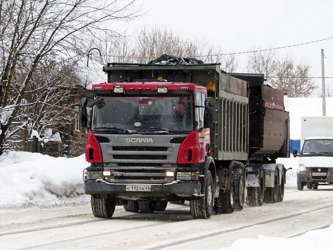 Кировская область, № С 112 ОХ 43 — Scania ('2004) P380