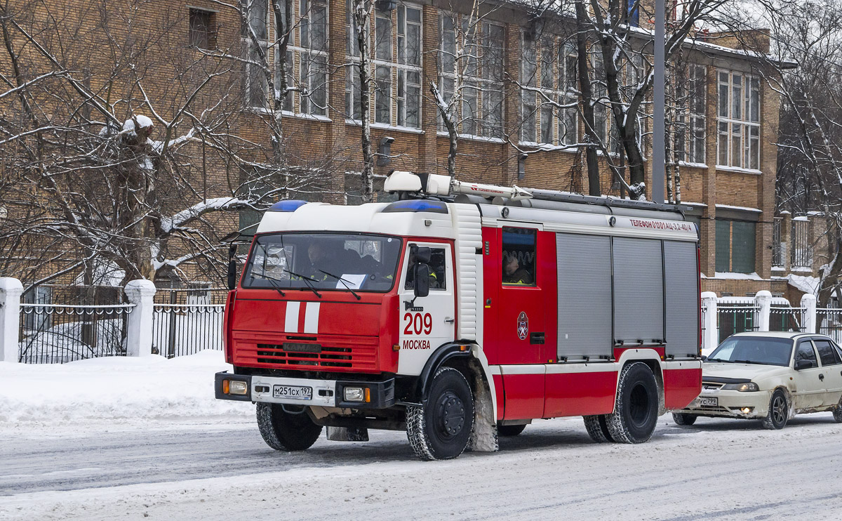 Москва, № М 251 СХ 197 — КамАЗ-43253-A3