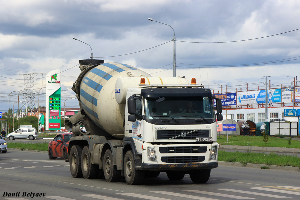 Челябинская область, № У 880 СР 174 — Volvo ('2002) FM12.440