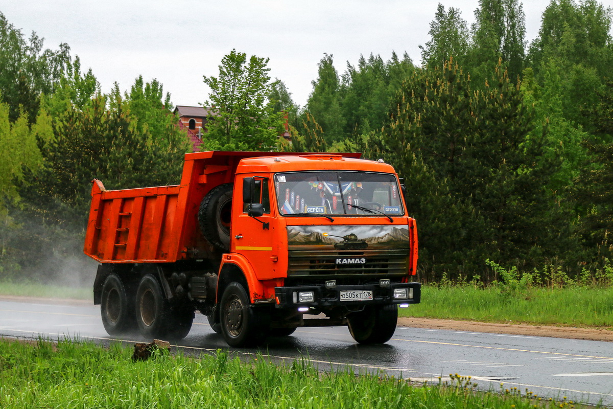 Санкт-Петербург, № О 505 КТ 178 — КамАЗ-65115-02 [65115C]