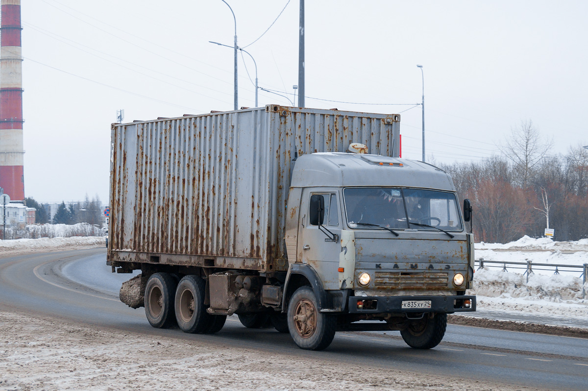 Архангельская область, № К 835 ХУ 29 — КамАЗ-53202