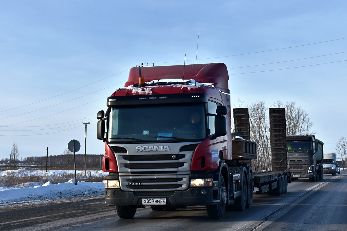 Тюменская область, № О 859 НМ 72 — Scania ('2011) P400