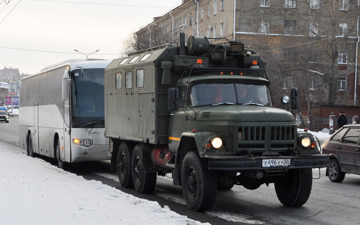 Омская область, № Х 496 ХУ 55 — ЗИЛ-131Н