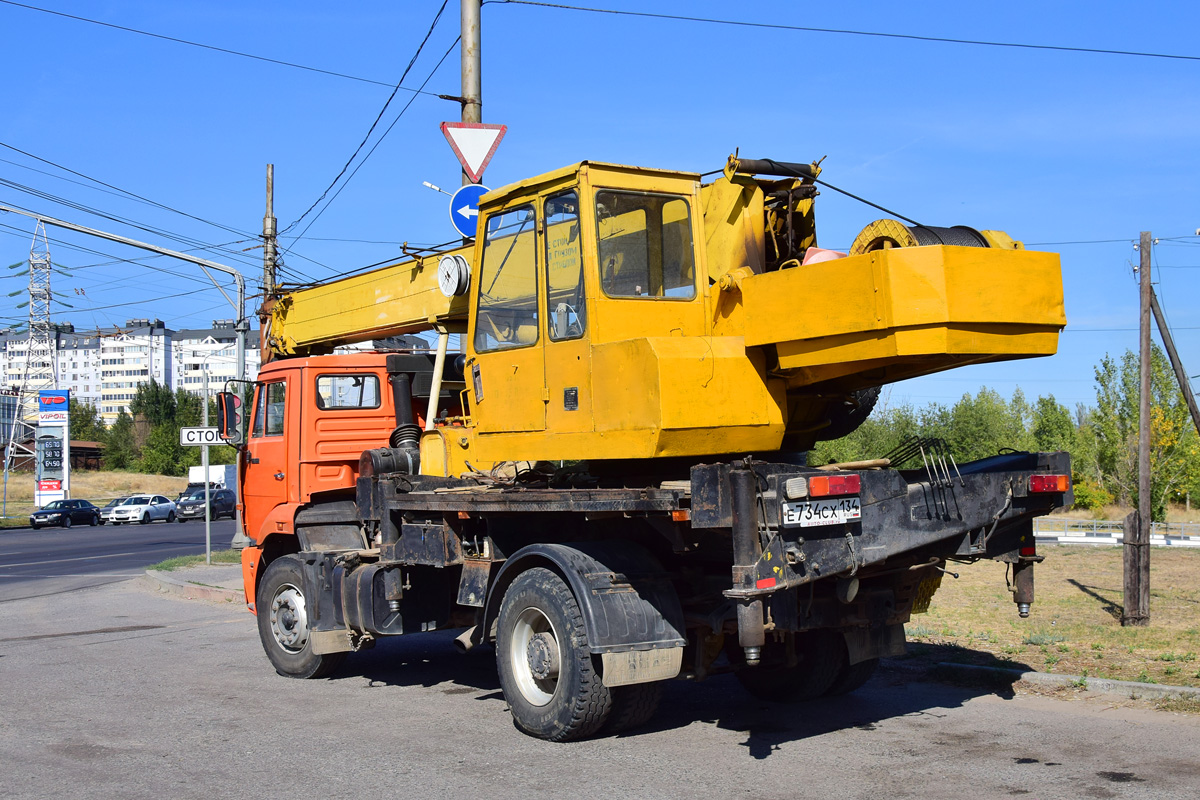 Волгоградская область, № Е 734 СХ 134 — КамАЗ-53605-15 [53605R]