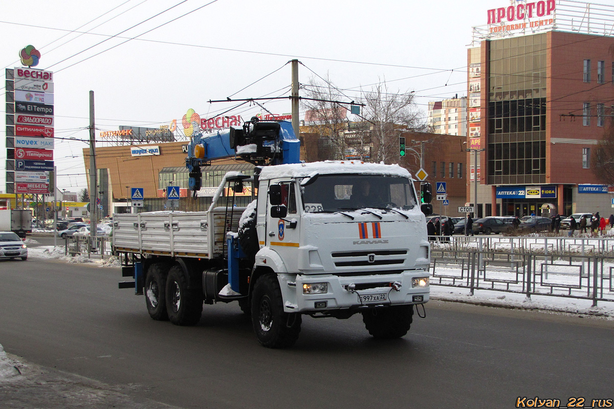 Алтайский край, № Е 997 ХА 22 — КамАЗ-43118-46