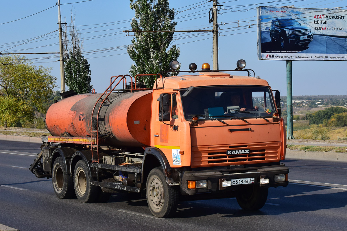 Волгоградская область, № С 518 НА 34 — КамАЗ-65115-62