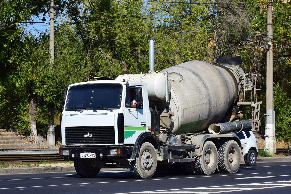 Волгоградская область, № С 139 ХМ 34 — МАЗ-5516A5