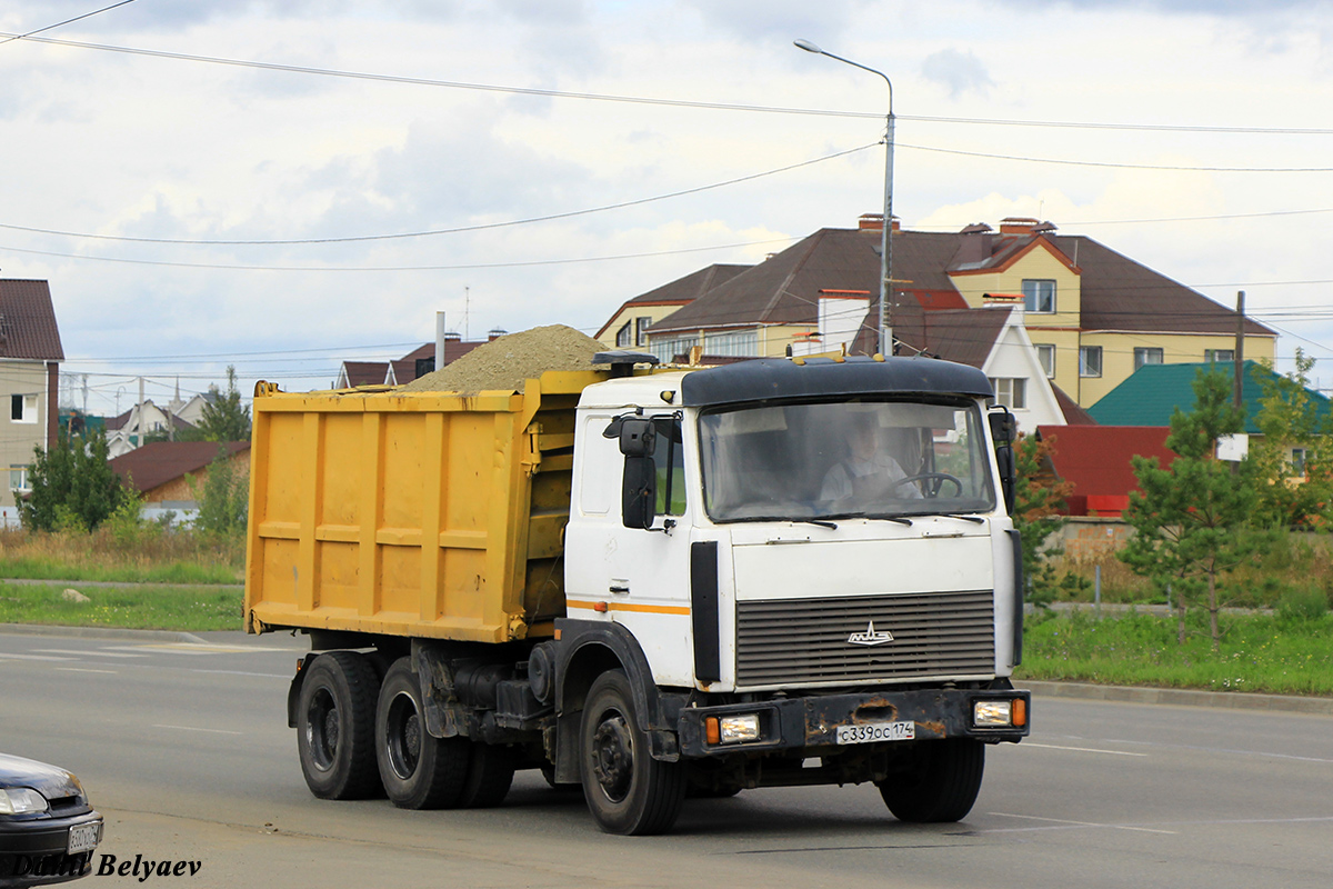 Челябинская область, № С 339 ОС 174 — МАЗ-551605