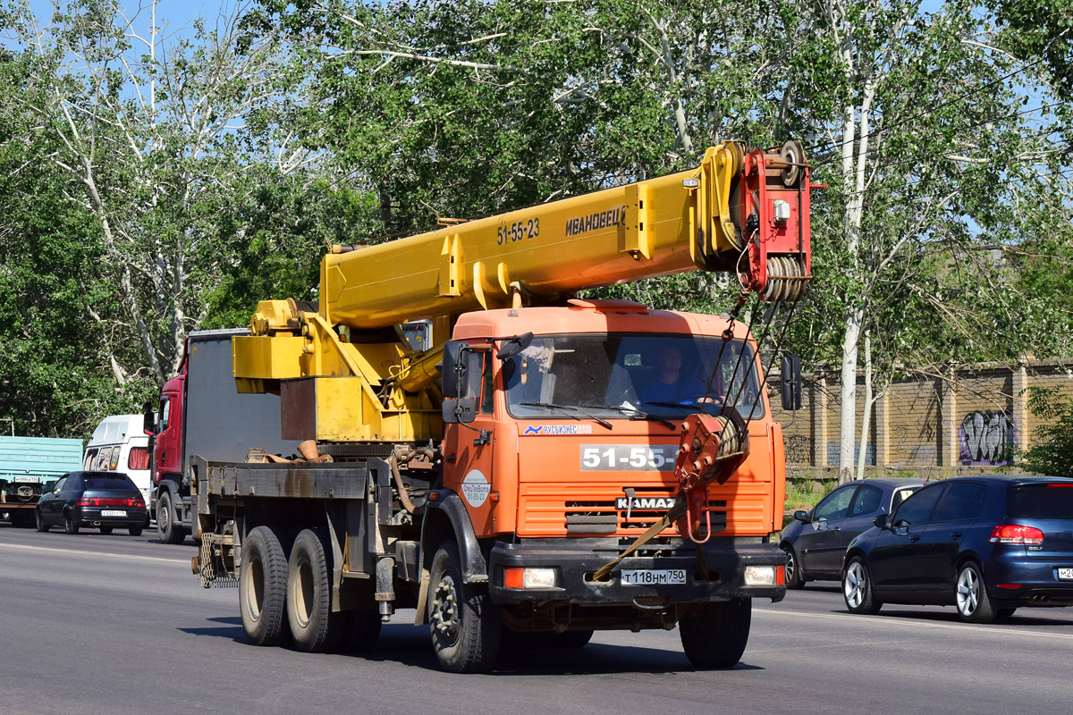 Волгоградская область, № Т 118 НМ 750 — КамАЗ-65115-62