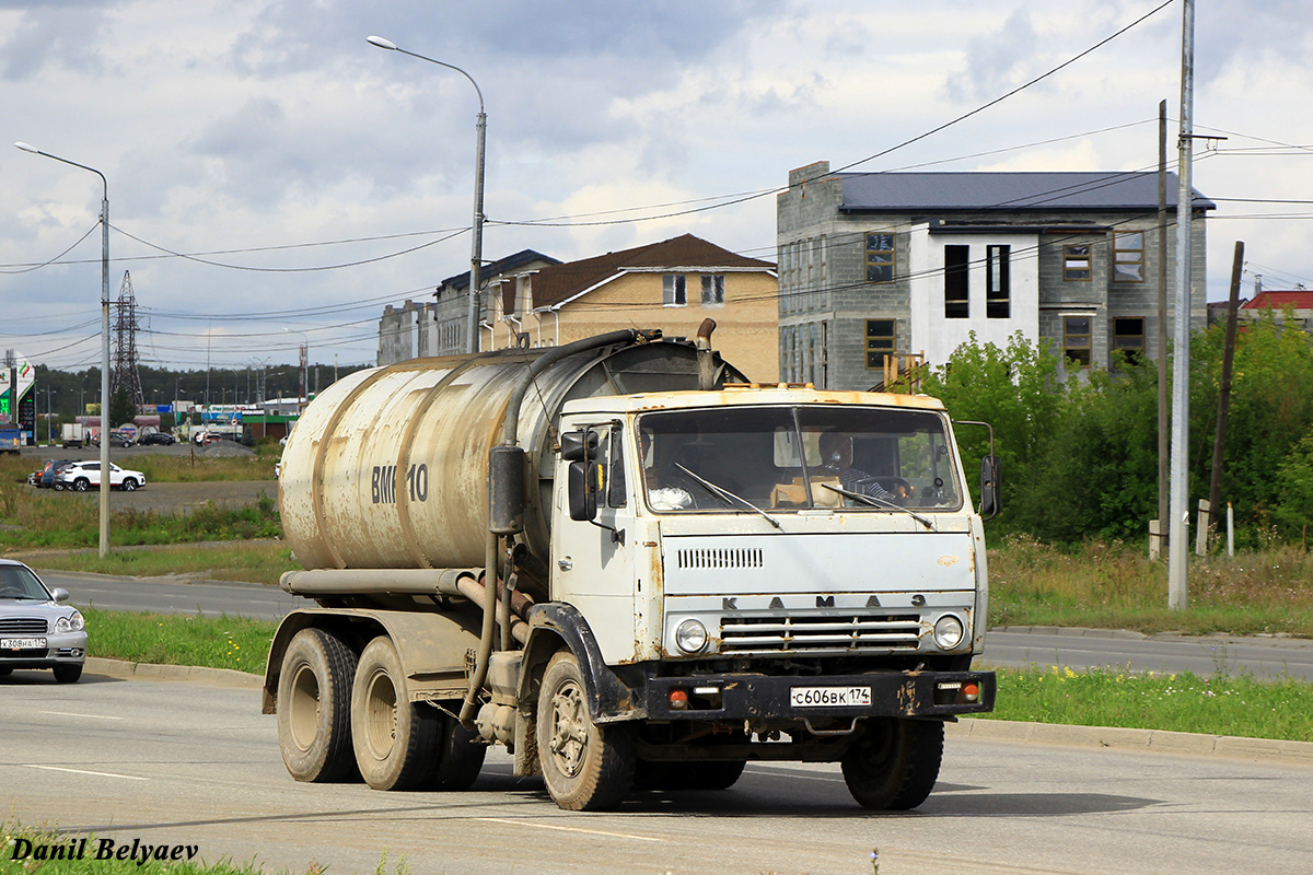 Челябинская область, № С 606 ВК 174 — КамАЗ-55111 [551110]