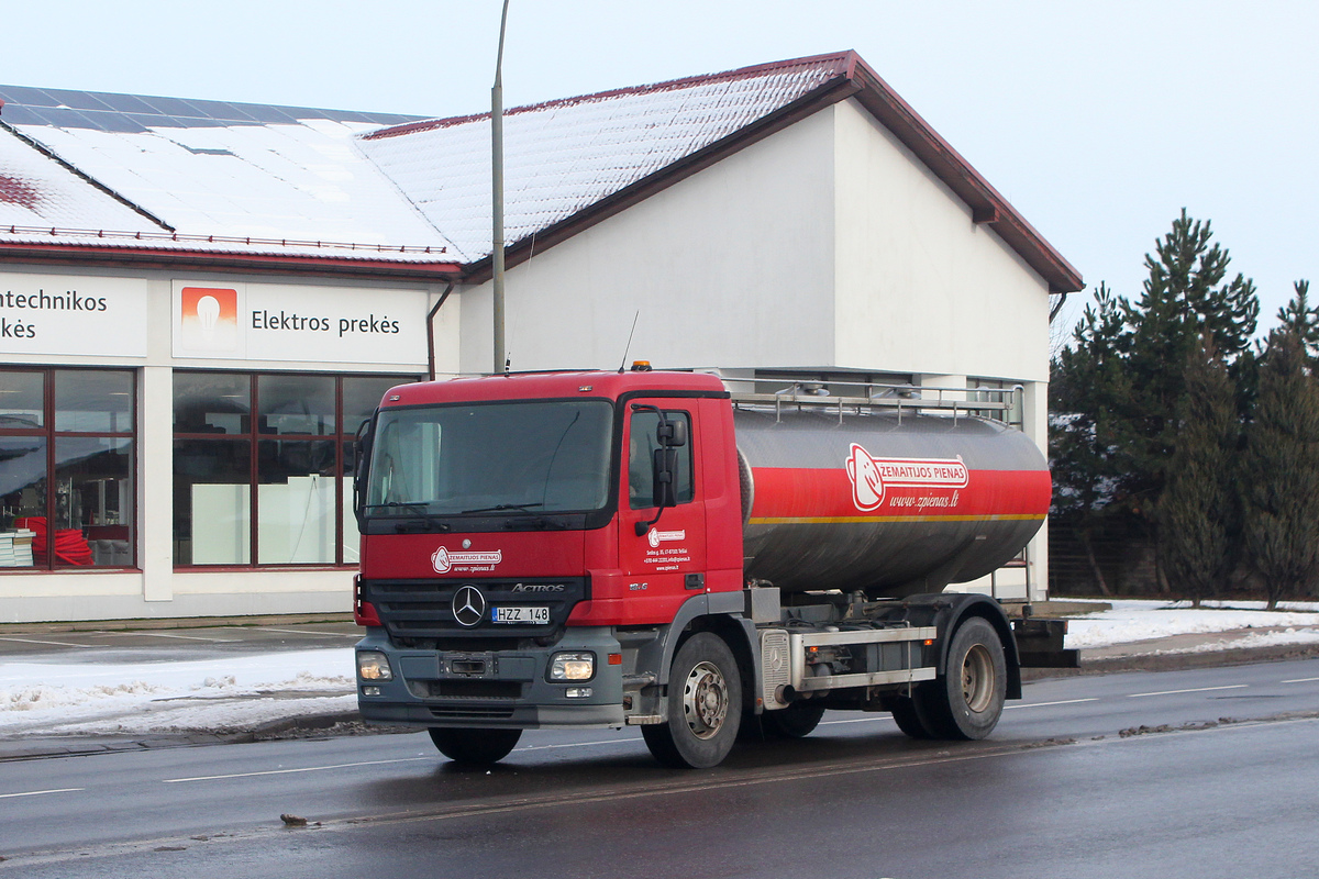 Литва, № HZZ 148 — Mercedes-Benz Actros ('2003) 1836