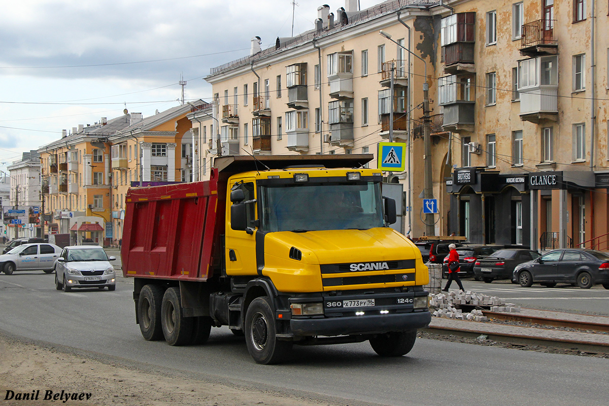 Свердловская область, № Х 773 РУ 96 — Scania ('1996) T-Series 124C