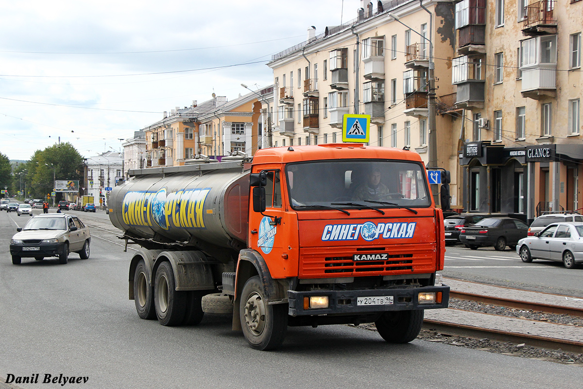 Свердловская область, № У 204 ТВ 96 — КамАЗ-65115 (общая модель)