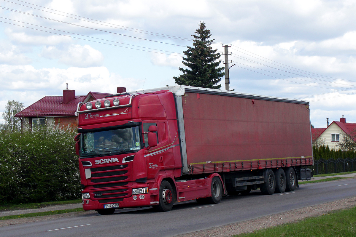 Польша, № BS 73790 — Scania ('2013) R410