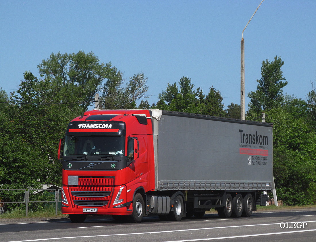 Смоленская область, № У 428 НУ 67 — Volvo ('2020) FH.460 [X9P]